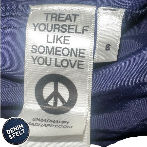 MadHappy Unisex OUTDOORS NYLON SHORT Navy Blue/Midnight | NEW/NWT!!💙 - Picture 6 of 12